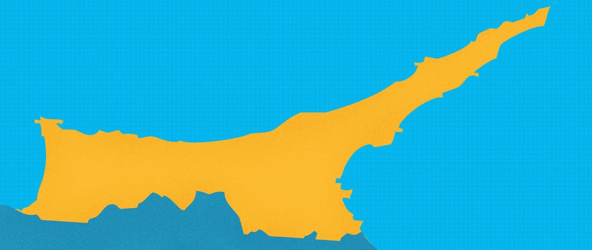 মানচিত্র উত্তর সাইপ্রাস রিসর্ট